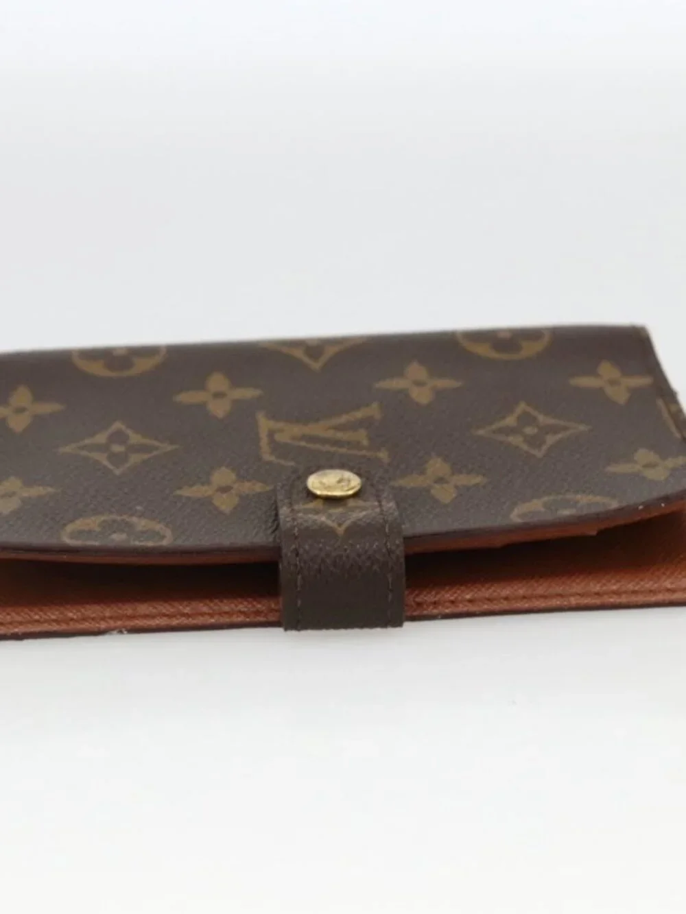 LOUIS VUITTON Monogram Agenda PM Day Planner Cover R20005 LV Auth BA11076